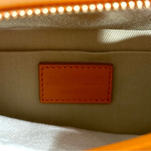 Authentic Like New Jacquemus Orange Le Rectangle Bag - Picture 9 of 10